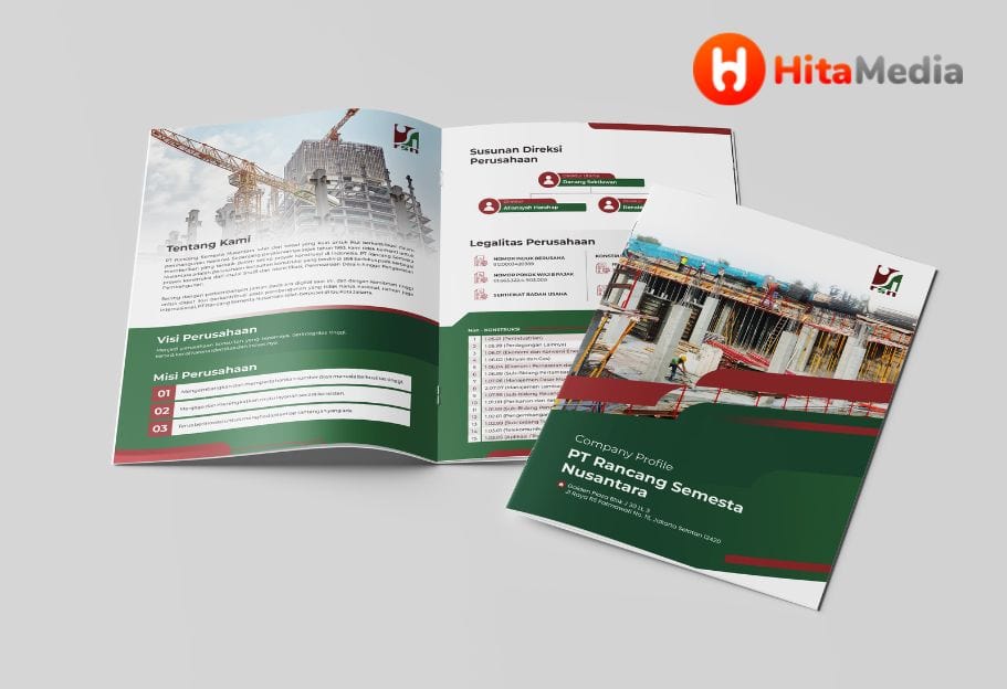 Berapa halaman untuk profil perusahaan