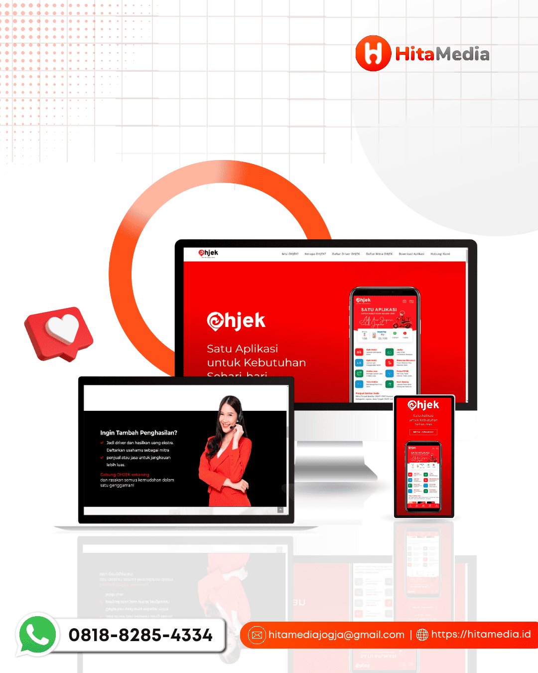 jasa design website profesional