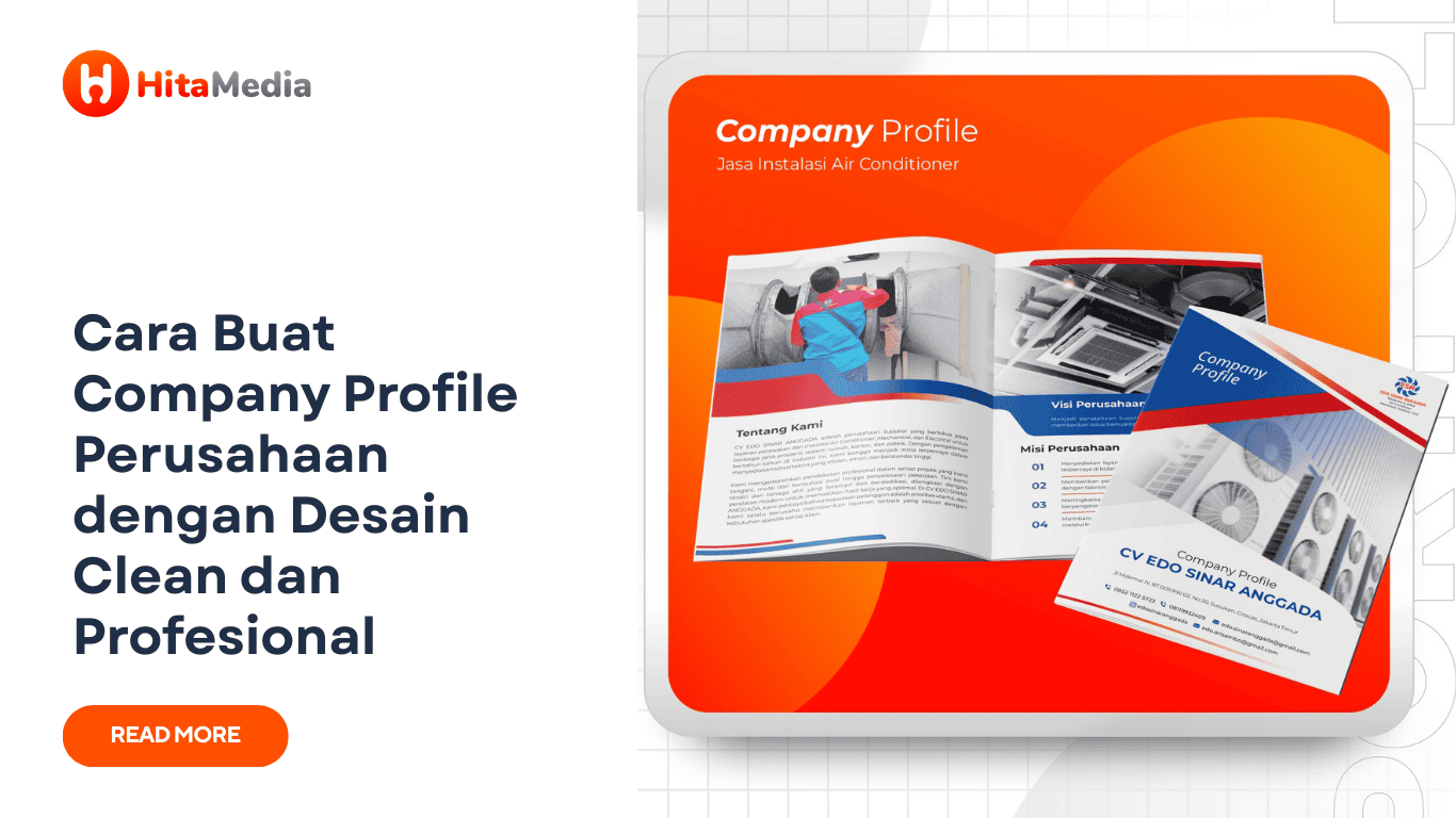 cara buat company profile perusahaan agar menarik banyak klien potensial