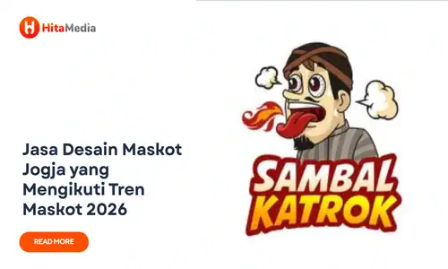 jasa desain maskot jogja untuk event, pameran, bazar dari hitamedia