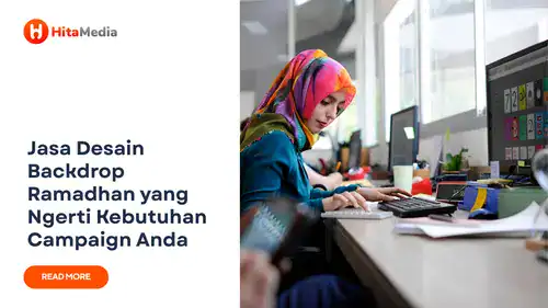 Jasa desain backdrop ramadhan